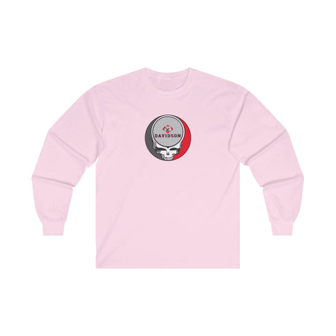 Davidson College Grateful Dead Long Sleeve Tee - StealieShop