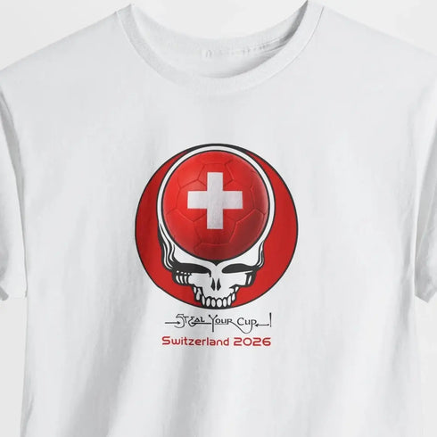 2026 Switzerland World Cup "Steal Your Cup" Grateful Dead T-Shirt