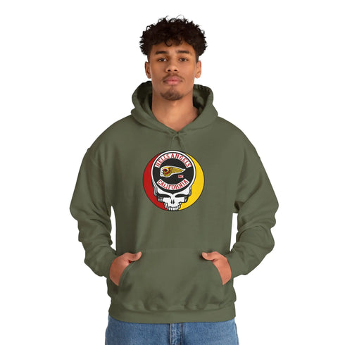 Grateful Dead - Hells Angels Stealie Unisex Heavy Blend Hoodie - StealieShop