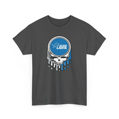 Detroit Lions Grateful Dead Tshirt StealieShop