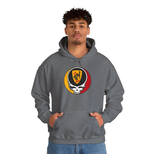 New Mexico Military Institute Grateful Dead Steal Your Face Unisex Hoodie StealieShop