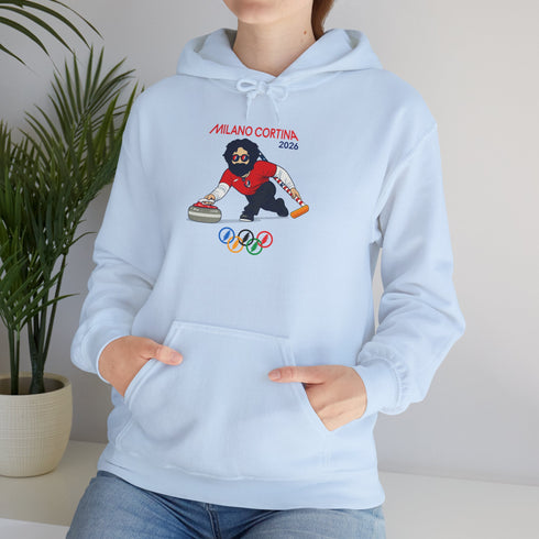Curlin' Jerry' 2026 Milano Cortina Olympics Unisex Heavy Blend Grateful Dead Hoodie
