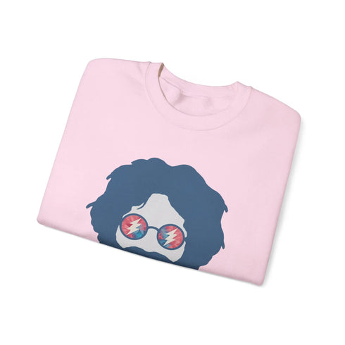 Grateful Dead - Jerry | Life is dead. Crewneck Sweatshirt - StealieShop