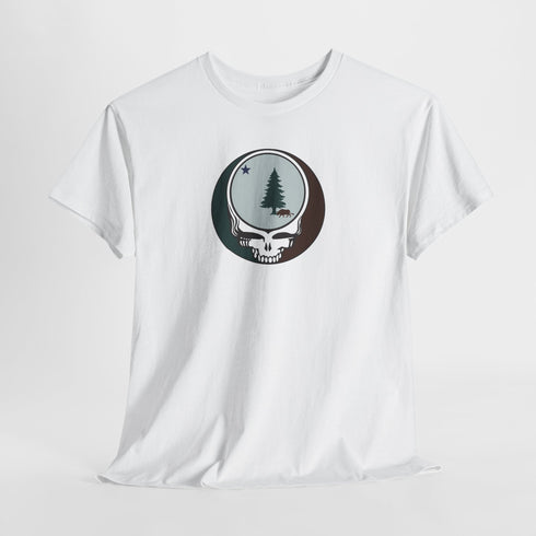 Vermont "Unofficial" State Flag Stealie Grateful Dead T-Shirt
