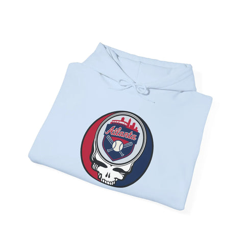 Grateful Dead - Atlanta Braves Grateful Dead Unisex Heavy Blend Hoodie - Hooded Sweatshirt - StealieShop