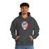 Grateful Dead - Ohio Wesleyan Lacrosse Stealie Two-Sided Unisex Heavy Blend Hoodie - StealieShop