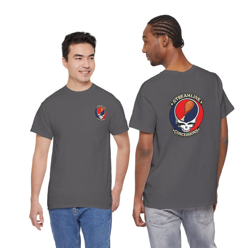 Streamline Concessions Stealie Unisex Grateful Dead T-Shirt