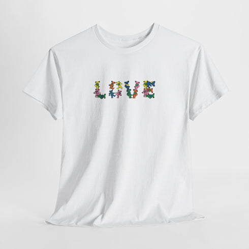 Dancing Bears LOVE Unisex Grateful Dead T-Shirt