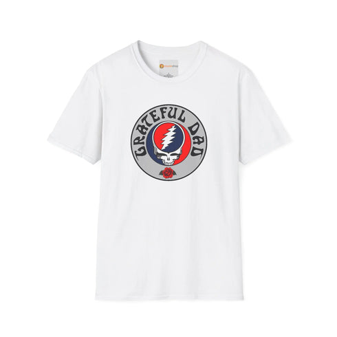 Grateful Dead - Grateful Dad Grateful Dead T-Shirt - StealieShop