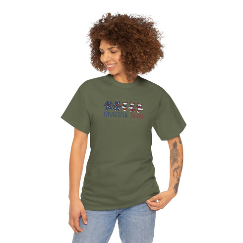 American Flag Dancing Bears Unisex Grateful Dead T-Shirt