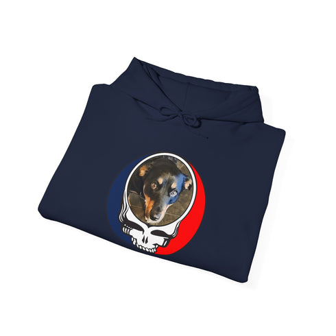Custom Dog Stealie Premium Unisex Stealie Hoodie (130)