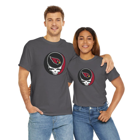 Grateful Dead - Arizona Cardinals Grateful Dead Steal Your Face T-Shirt - NFL - StealieShop