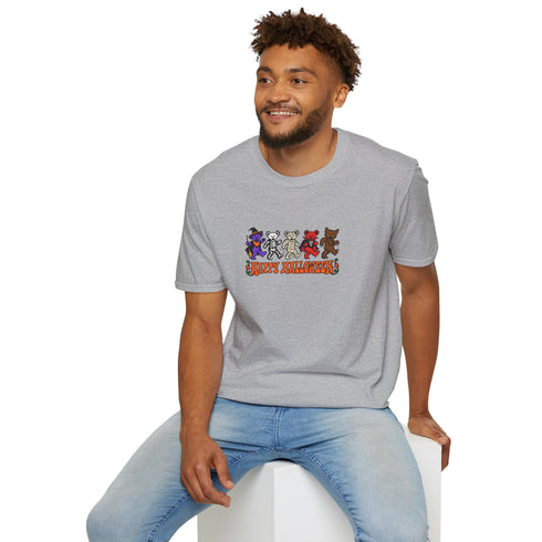 Trick-Or-Treating Bears Halloween Stealie T-Shirt