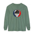 Custom Dog Garment-Dyed Long Sleeve T-Shirt (146)
