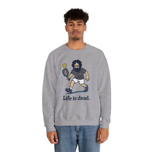 Grateful Dead - Jerry's in A Pickle | Life is dead. Crewneck Sweatshirt - StealieShop