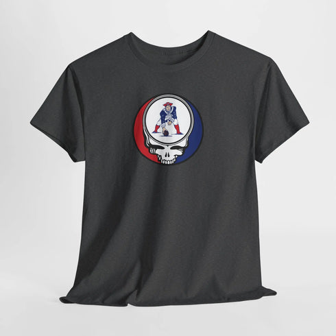 Pat the Patriot Stealie New England Patriots Grateful Dead Unisex T-Shirt