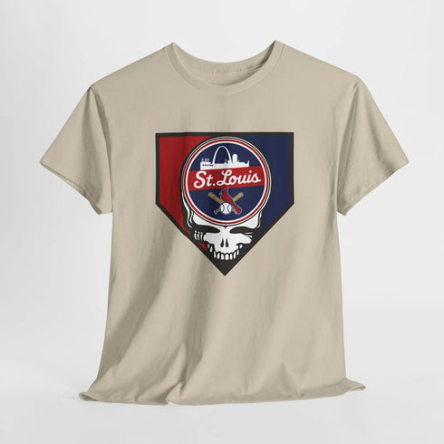 Grateful Dead - Home Run Collection: St. Louis Edition Grateful Dead Steal Your Face T-Shirt - StealieShop