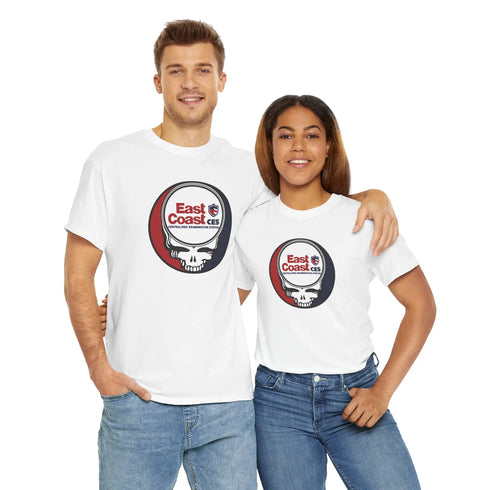 Grateful Dead - East Coast CES Stealie Grateful Dead Unisex Heavy Cotton Tee - StealieShop