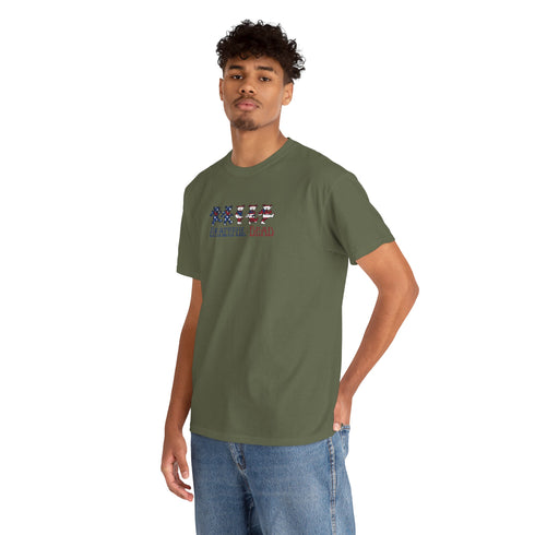 American Flag Dancing Bears Unisex Grateful Dead T-Shirt
