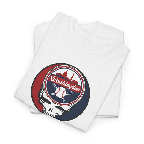 Grateful Dead - Washington Nationals Grateful Dead Steal Your Face T-Shirt - MLB - StealieShop