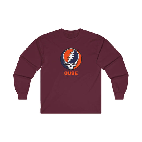 Syracuse University - 'CUSE Grateful Dead Long Sleeve Tee - StealieShop