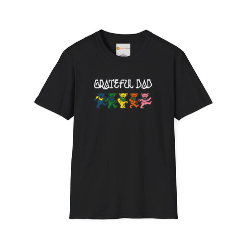 Grateful Dead - Grateful Dad Dancing Bears Grateful Dead T-Shirt - StealieShop