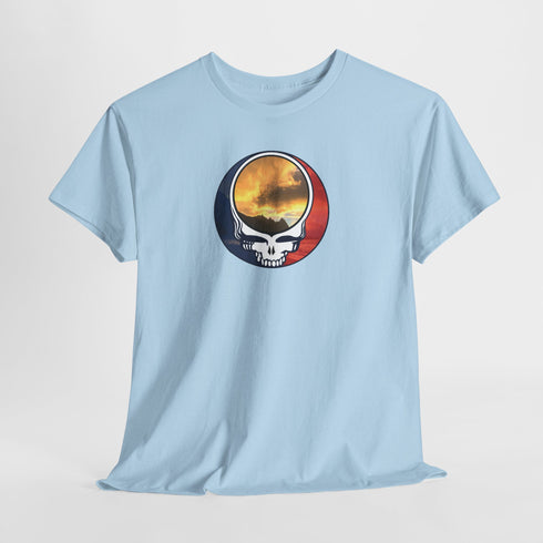 Custom Stealie Unisex Grateful Dead T-Shirt (65-1)