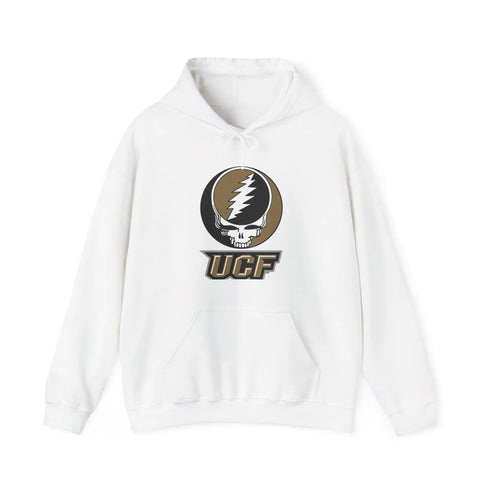 University of Central Florida Grateful Dead Hoodie - Hooded Sweatshirt - UCF - StealieShop