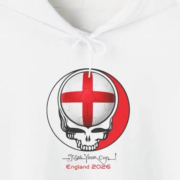 2026 England World Cup "Steal Your Cup" Grateful Dead Hoodie