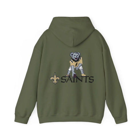 New Orleans Saints Dancing Bear Unisex Hoodie StealieShop