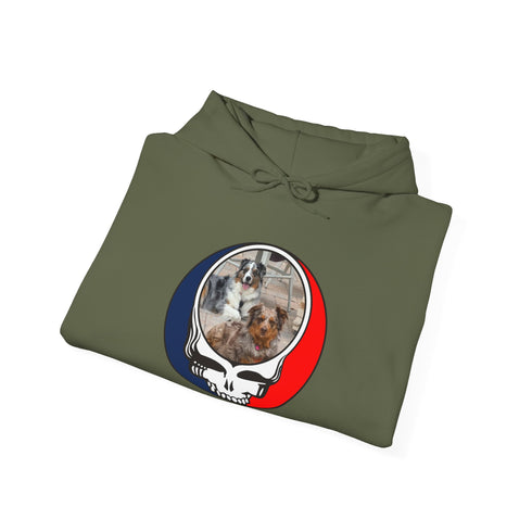 Custom Dog Premium Unisex Stealie Hoodie (50)