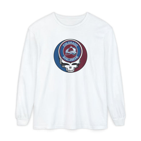 Colorado Avalanche Vineyard Collection Unisex Garment-Dyed Long Sleeve T-Shirt