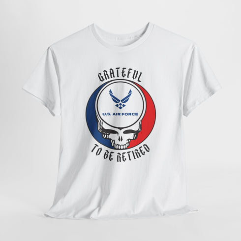 Retired Air Force Custom Stealie Unisex Grateful Dead T-Shirt