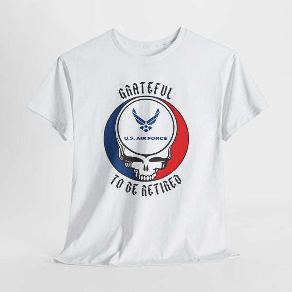 Retired Air Force Custom Stealie Unisex Grateful Dead T-Shirt