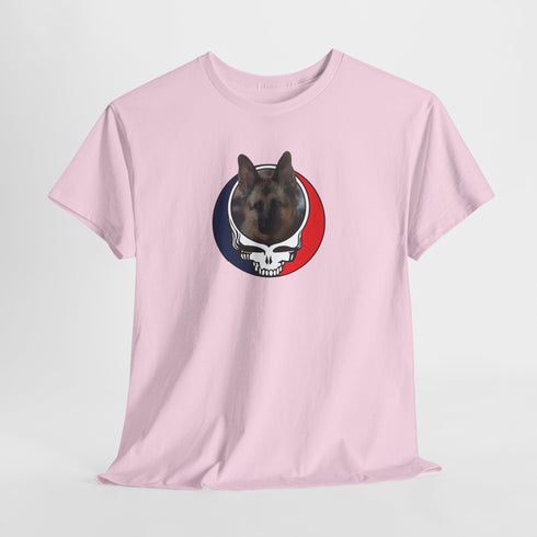 Custom Dog - "Wolfie" Stealie Grateful Dead T-Shirt
