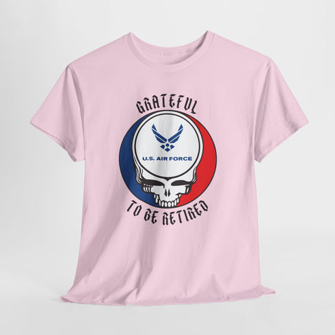 Retired Air Force Custom Stealie Unisex Grateful Dead T-Shirt