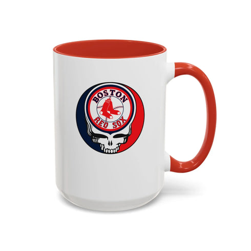 Boston Red Sox Grateful Dead Coffee Mug Printify