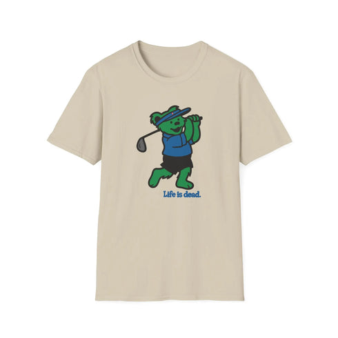 Grateful Dead - Golfin' Bear - Life is dead. Grateful Dead TShirt - StealieShop