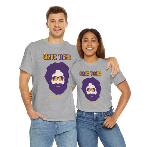 Geaux Tigers / LSU Jerry Grateful Dead T-Shirt StealieShop