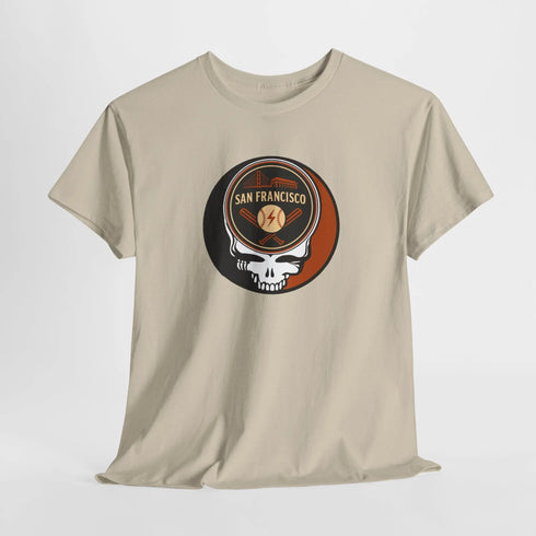Grateful Dead - San Francisco Giants Classic Stealie T Shirt - MLB - StealieShop