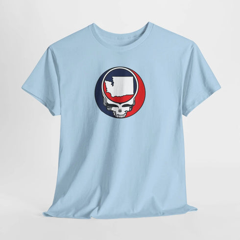 Washington Map Stealie Grateful Dead T-Shirt