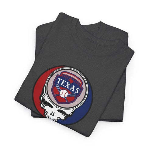 Grateful Dead - Texas Rangers Grateful Dead Steal Your Face T-Shirt - MLB - StealieShop