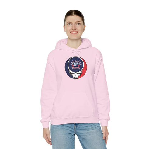 New York Rangers Grateful Dead Unisex Heavy Blend Hoodie StealieShop