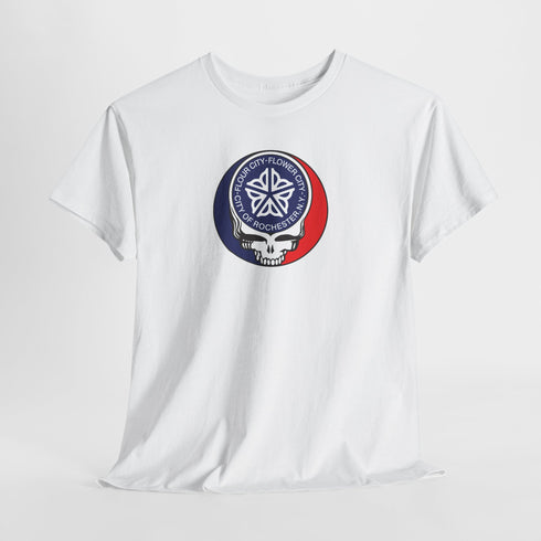 Custom Rochester City Stealie Unisex Grateful Dead T-Shirt