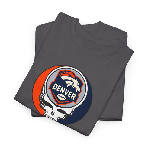 Grateful Dead - Denver Broncos Stealie Unisex T-Shirt - NFL - StealieShop