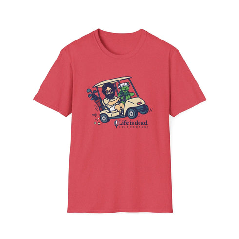 Grateful Dead - Joy Ridin' Jerry and The Bear Life is dead. Golf Company T-Shirt - StealieShop