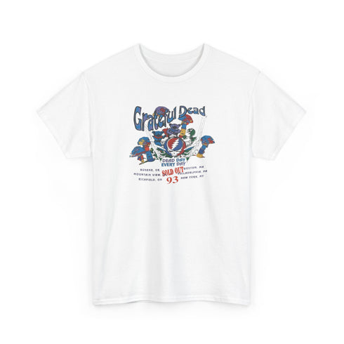 Sold Out 1993 Tour - Unisex Grateful Dead T-Shirt - Icons From The Road Collection