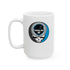 Grateful Dead - Carolina Panters Stealie Ceramic Mug - StealieShop