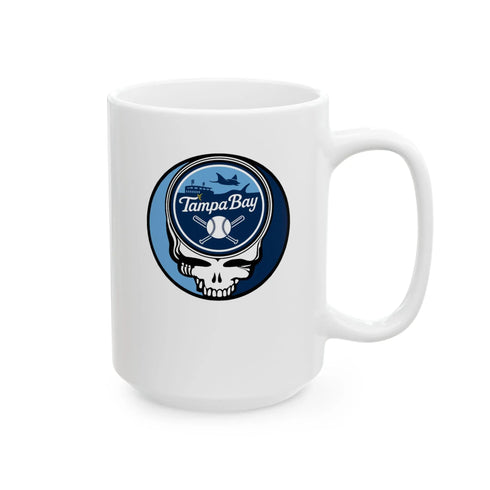 Grateful Dead - Tampa Bay Rays Stealie Ceramic Mug - MLB - StealieShop