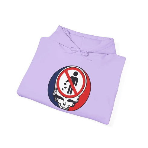 Litter Sucks Grateful Dead Hooded Sweatshirt StealieShop